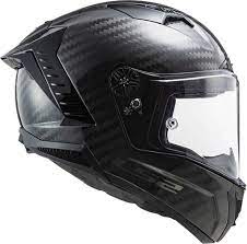 CASCO CERRADO LS2 THUNDER C SOLID Carbon